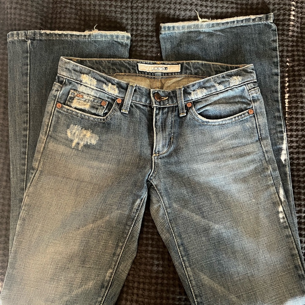Joe's Jeans Women's Faded Blue Boot Cut Jeans
